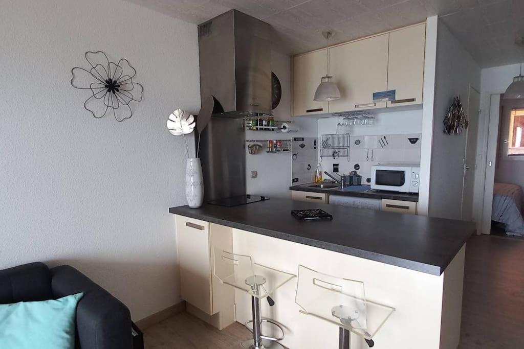 T2 1Ere Ligne Loggia Vue Mer 180 ° Parking Arcachon Exterior photo