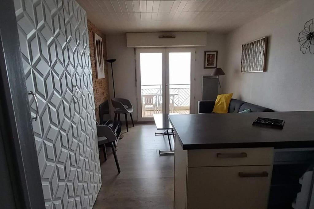 T2 1Ere Ligne Loggia Vue Mer 180 ° Parking Arcachon Exterior photo