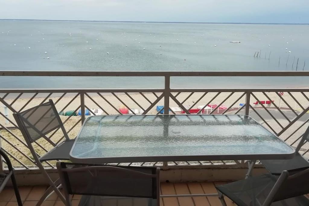 T2 1Ere Ligne Loggia Vue Mer 180 ° Parking Arcachon Exterior photo