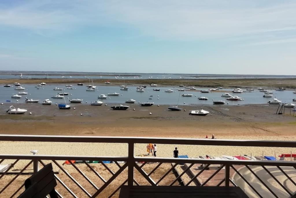 T2 1Ere Ligne Loggia Vue Mer 180 ° Parking Arcachon Exterior photo